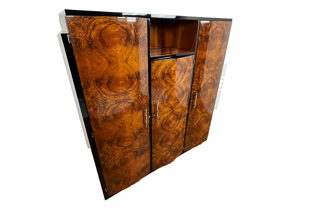 Art Deco Library / Highboard from Paris 'Villa Victor Hugo' around 1925