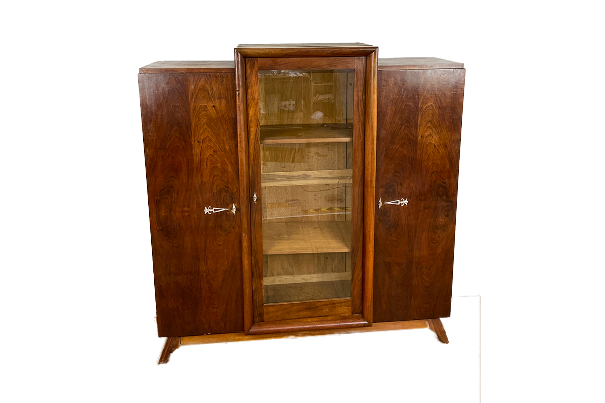 Art Deco library / showcase from France