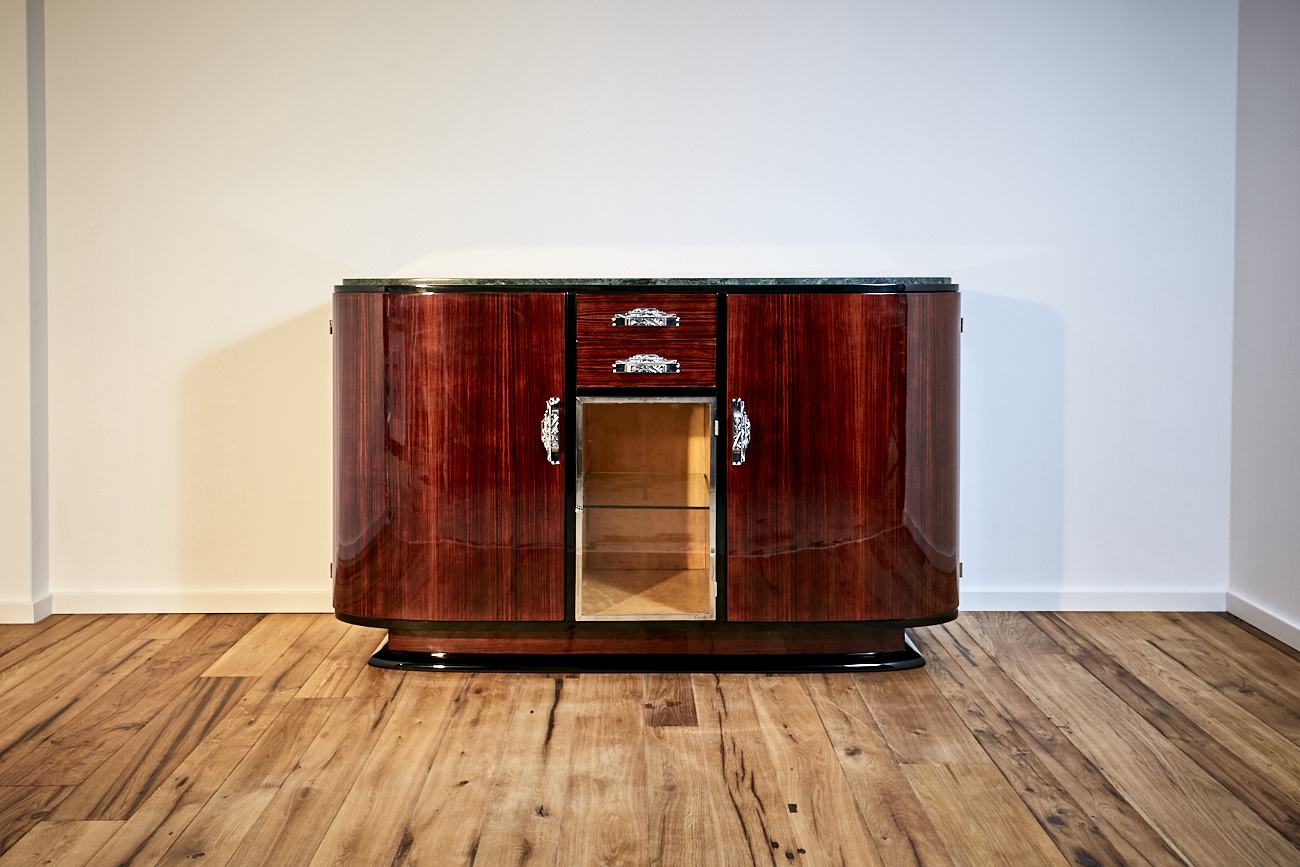 Art Deco Sideboard in Rosewood from France around 1925