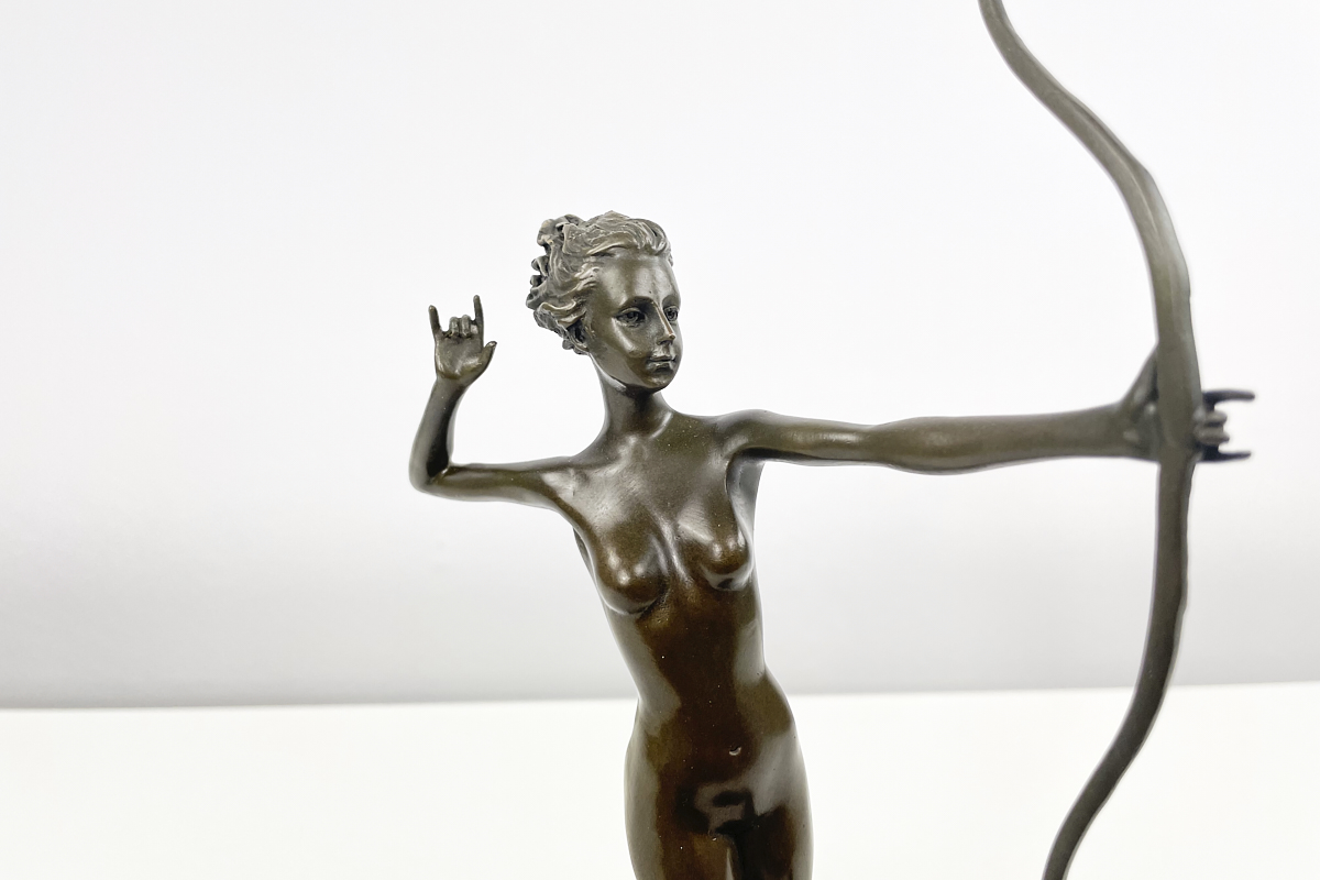 Beautiful bronze figure