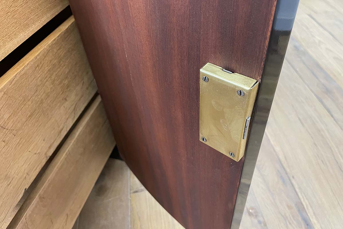 Art Deco Desk from Paris "Villa des Arts" in Rosewood