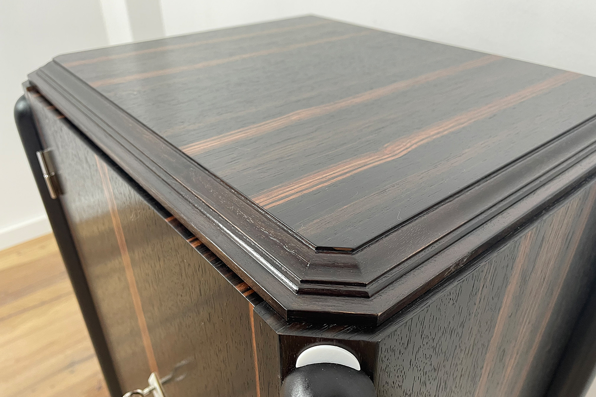 Art Deco chest of drawers, style furniture inspired by Ruhlmann