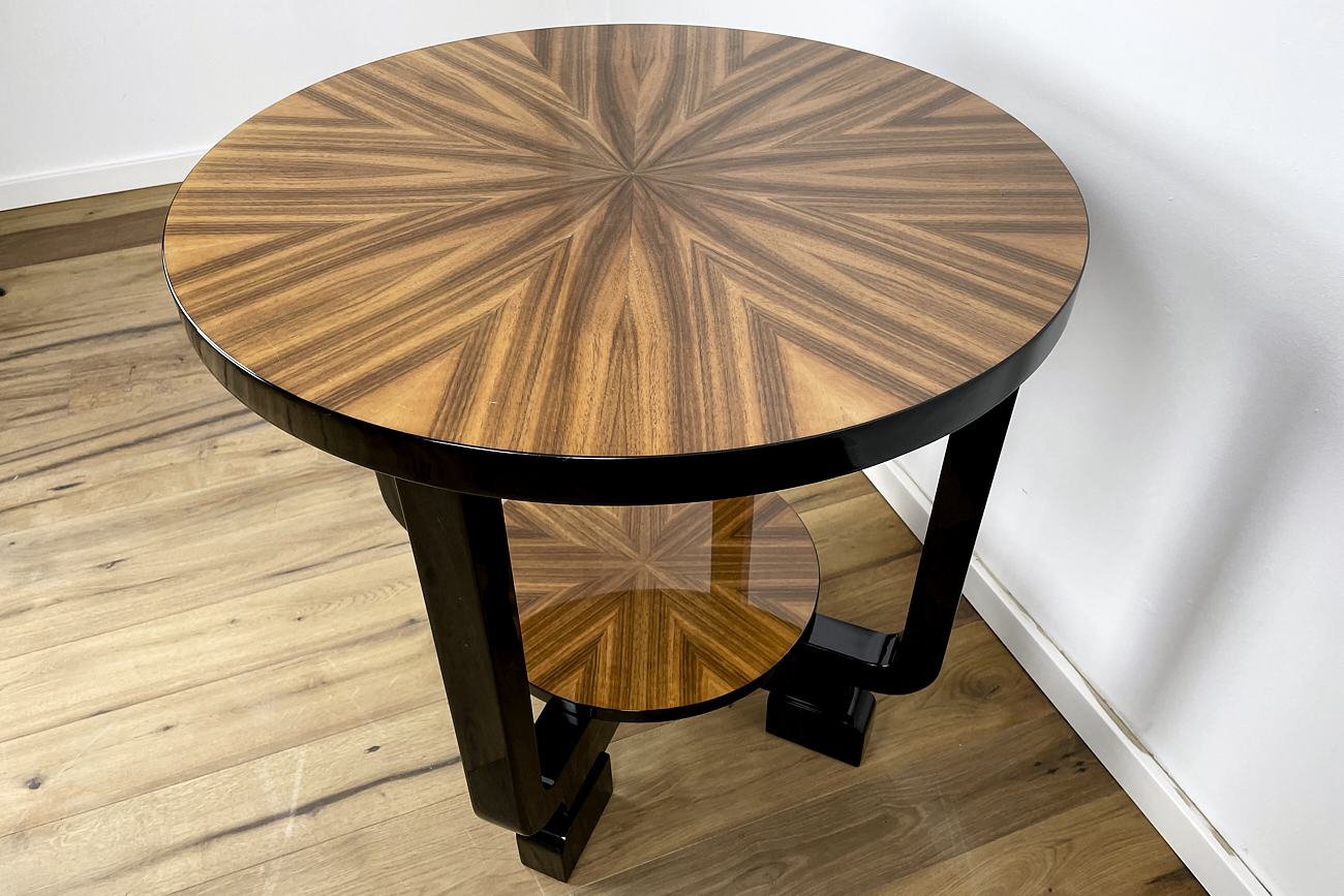 Art Deco gaming table from Germany in the 1950's in Art Deco style