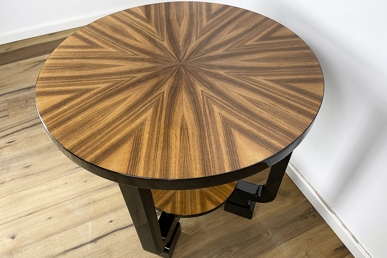 Art Deco gaming table from Germany in the 1950's in Art Deco style