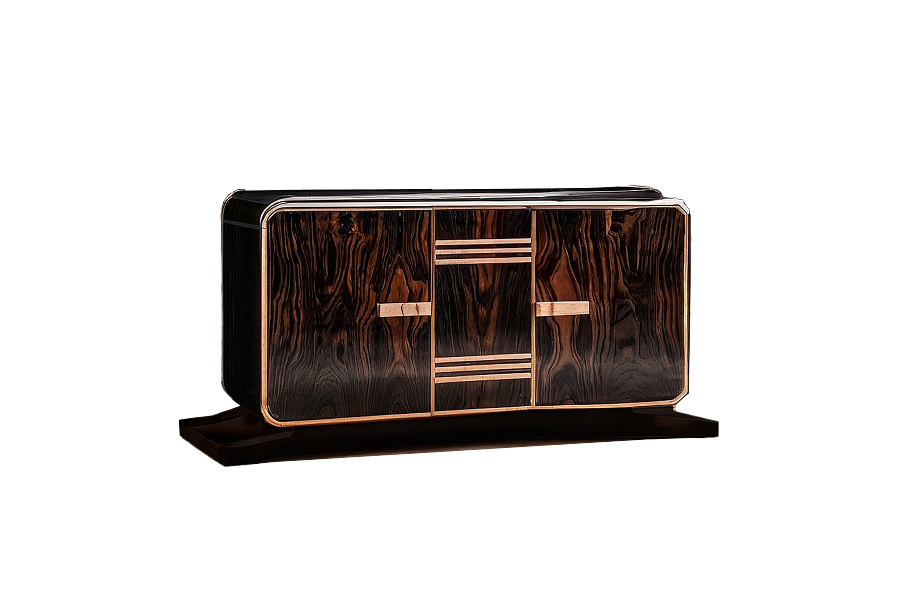 Art Deco sideboard with fine Santos rosewood