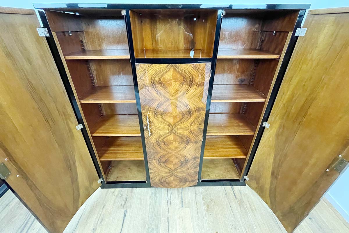 Art Deco Library / Highboard from Paris 'Villa Victor Hugo' around 1925