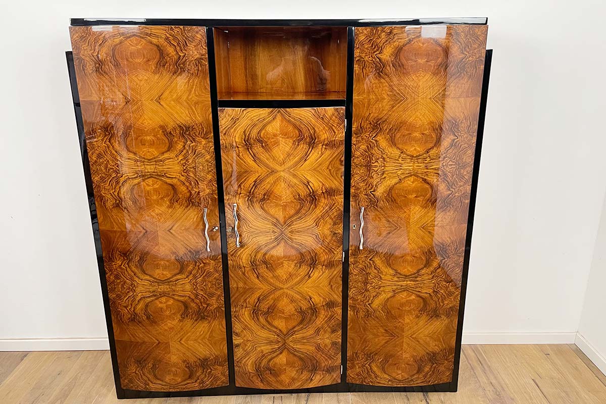 Art Deco Library / Highboard from Paris 'Villa Victor Hugo' around 1925
