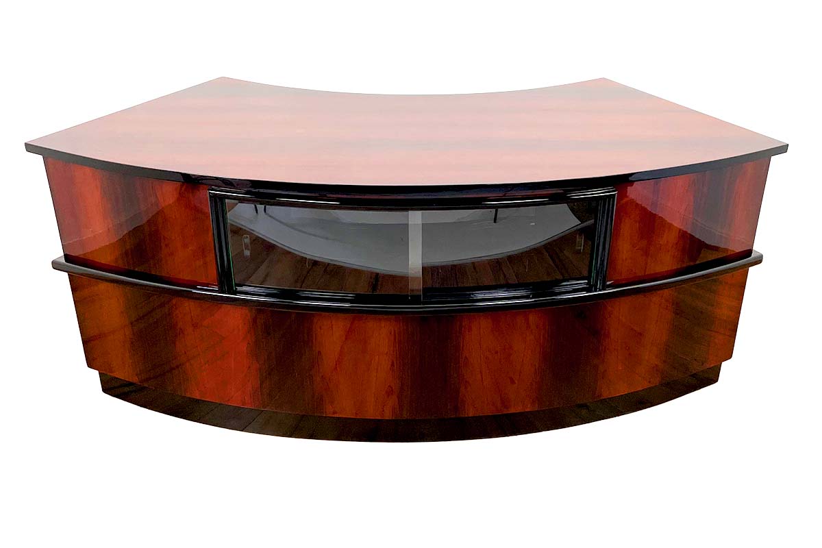 Art Deco Desk from Paris "Villa des Arts" in Rosewood