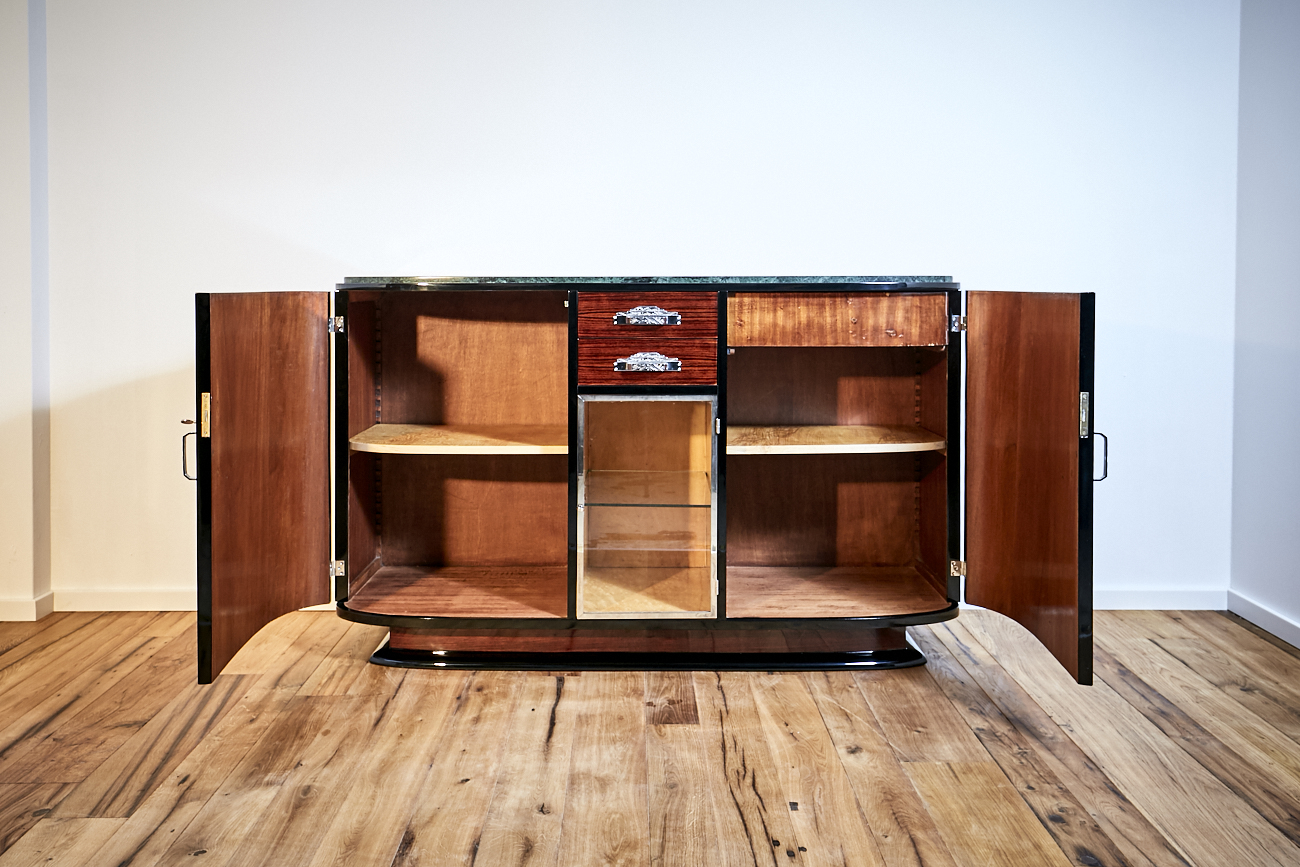 Art Deco Sideboard in Rosewood from France around 1925