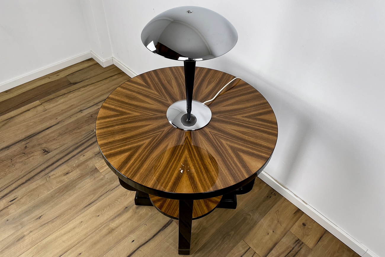 Art Deco gaming table from Germany in the 1950's in Art Deco style