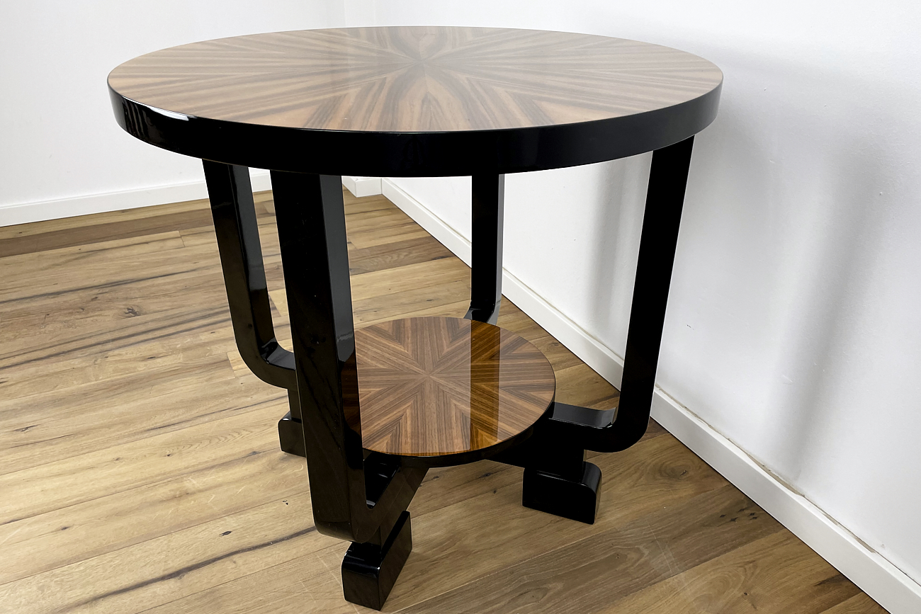 Art Deco gaming table from Germany in the 1950's in Art Deco style