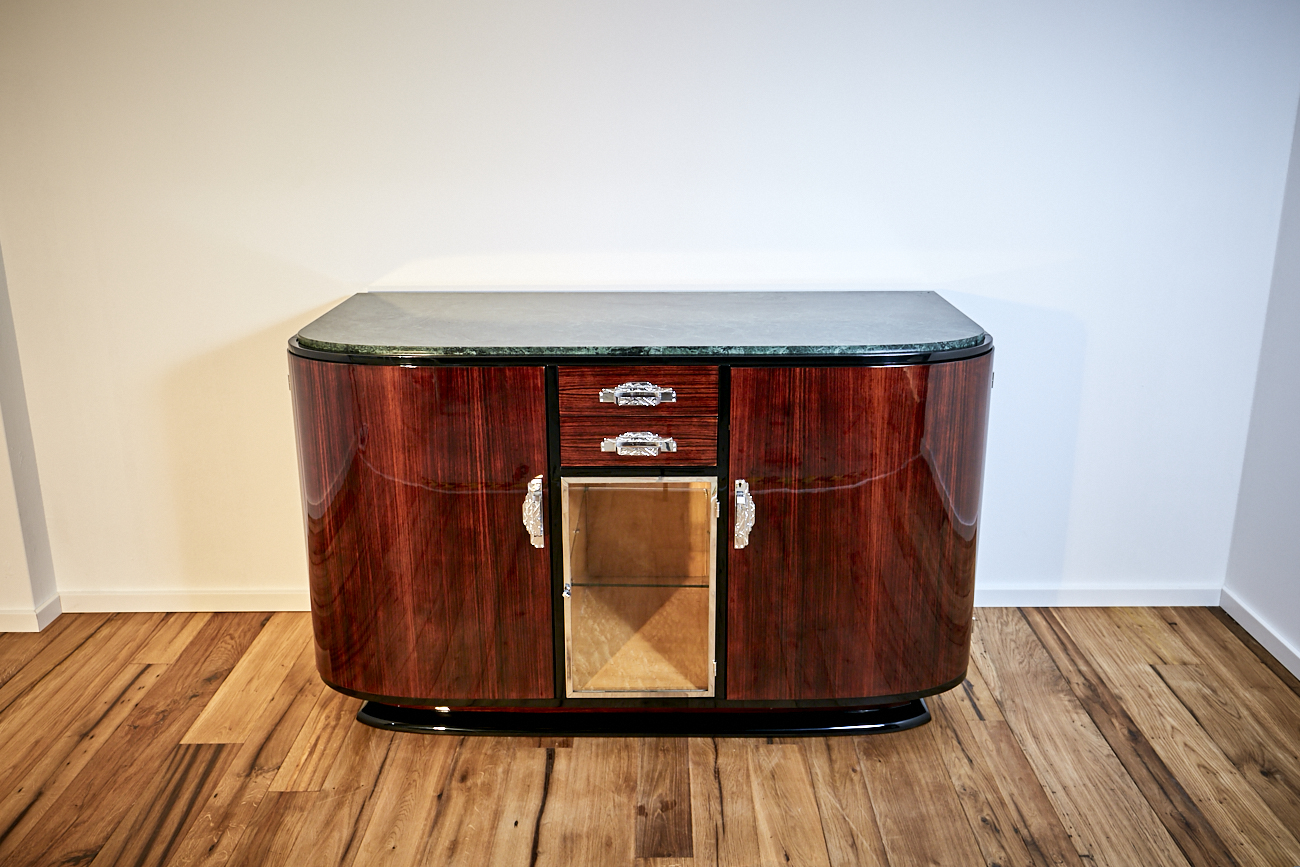 Art Deco Sideboard in Rosewood from France around 1925