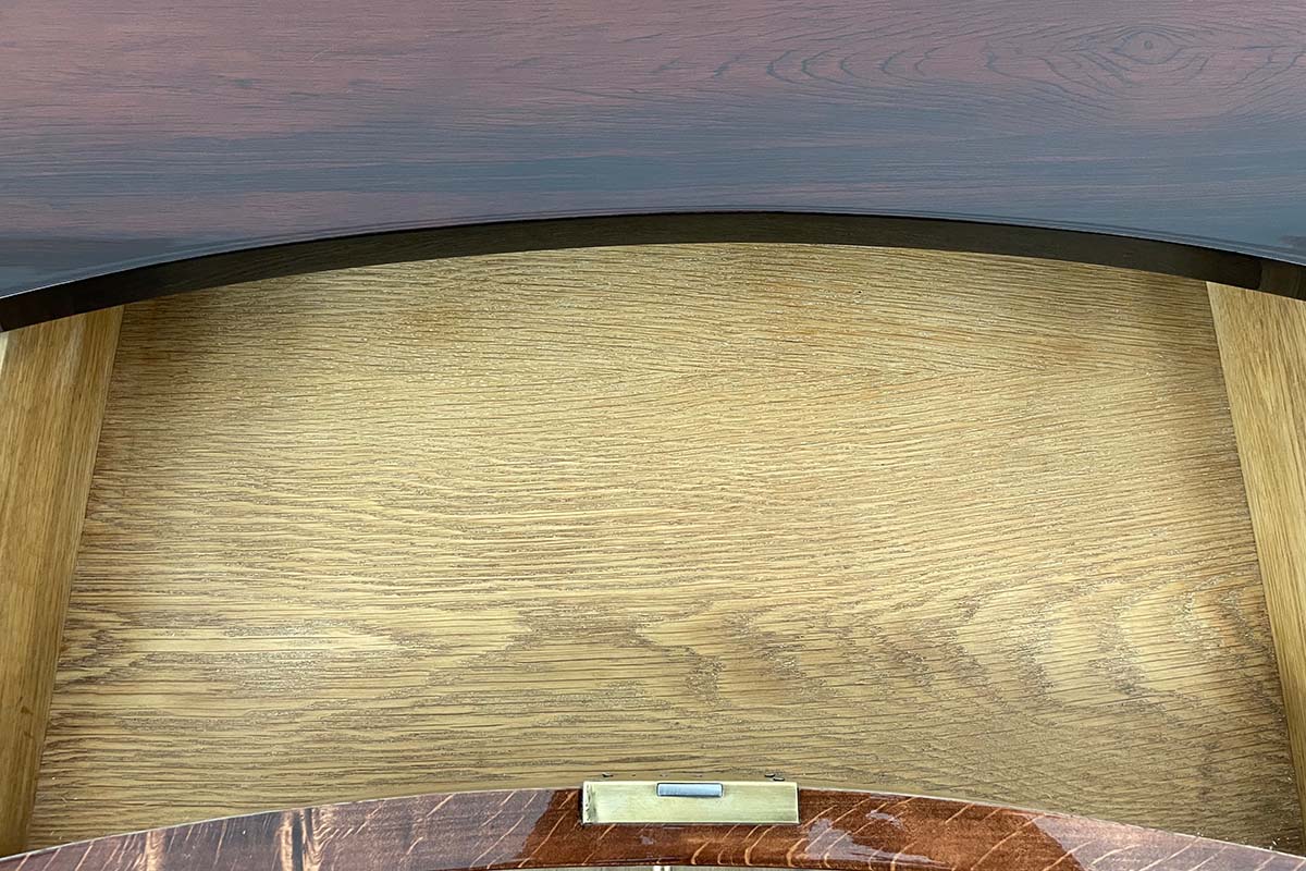 Art Deco Desk from Paris "Villa des Arts" in Rosewood