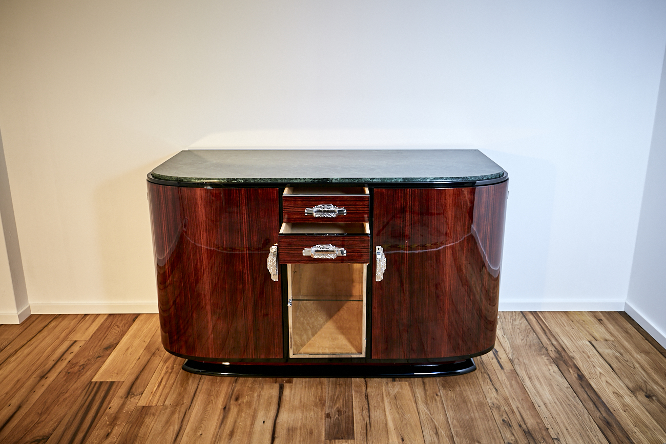 Art Deco Sideboard in Rosewood from France around 1925