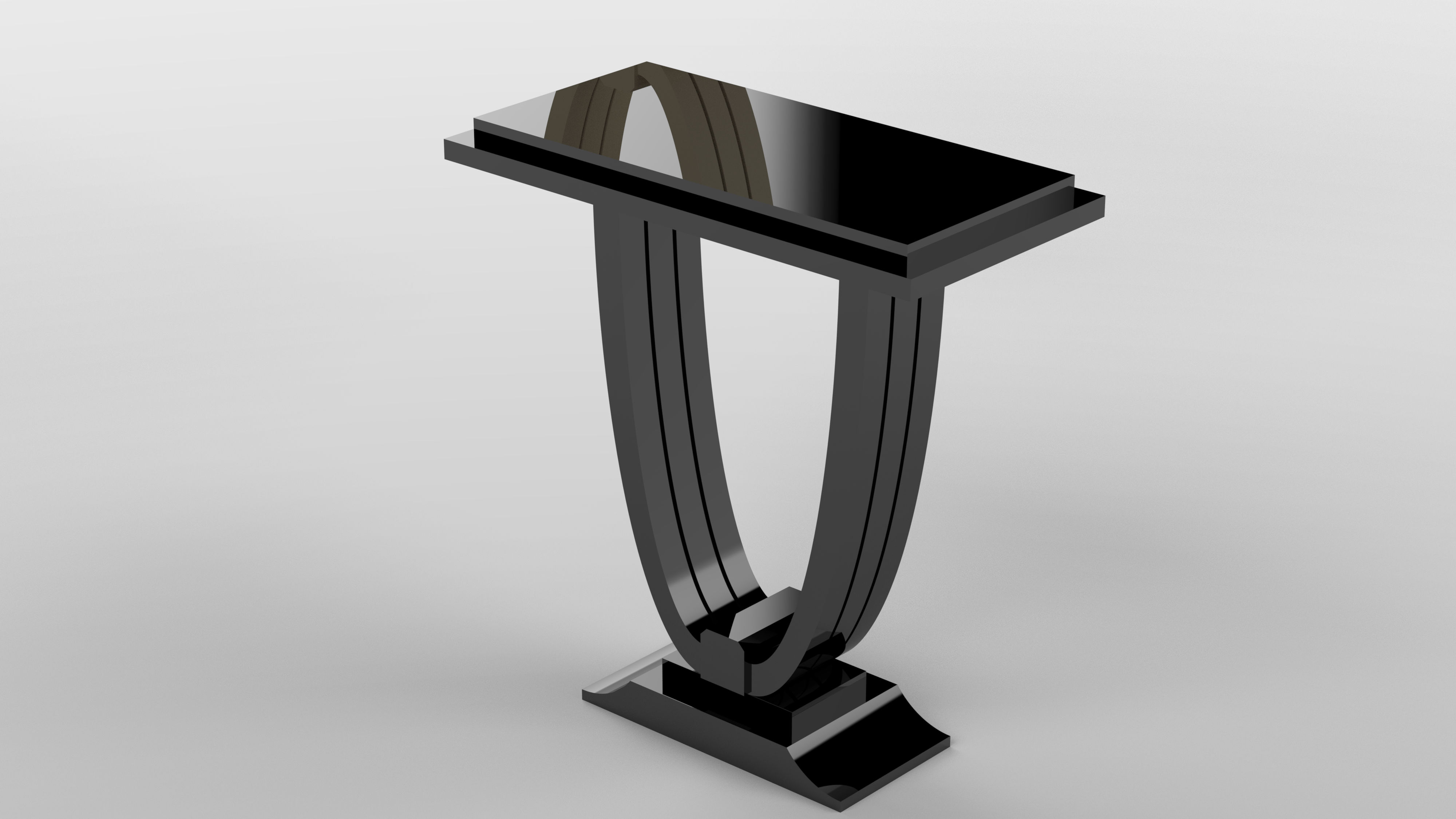 Art Deco side table style furniture - own design
