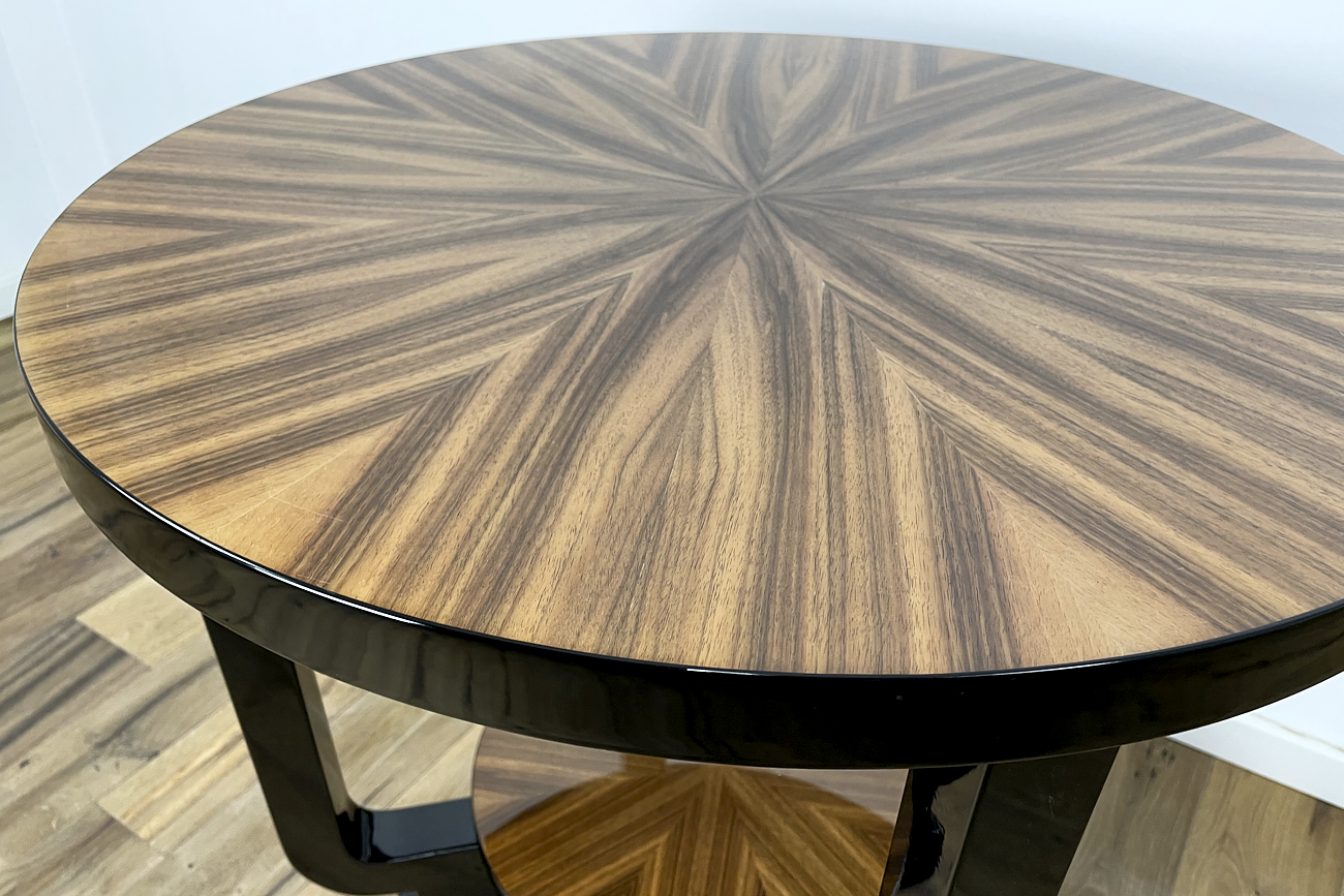 Art Deco gaming table from Germany in the 1950's in Art Deco style
