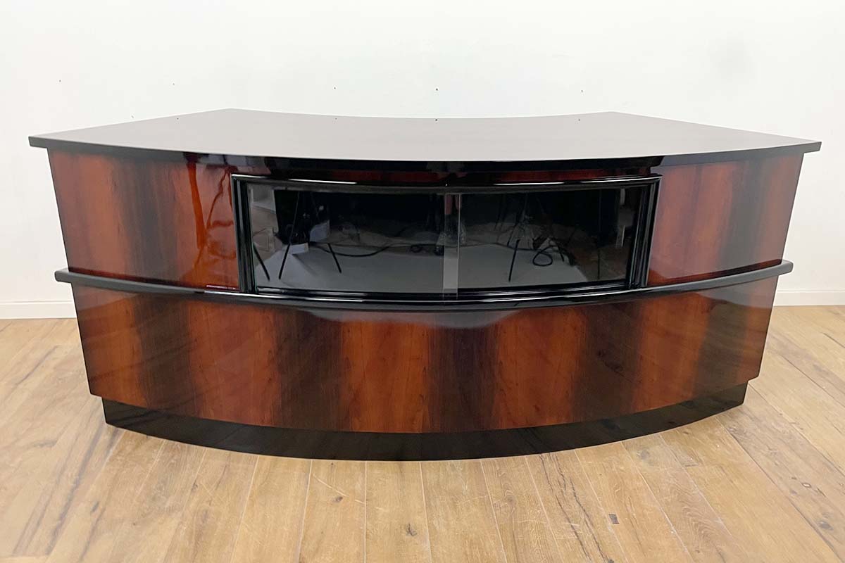 Art Deco Desk from Paris "Villa des Arts" in Rosewood